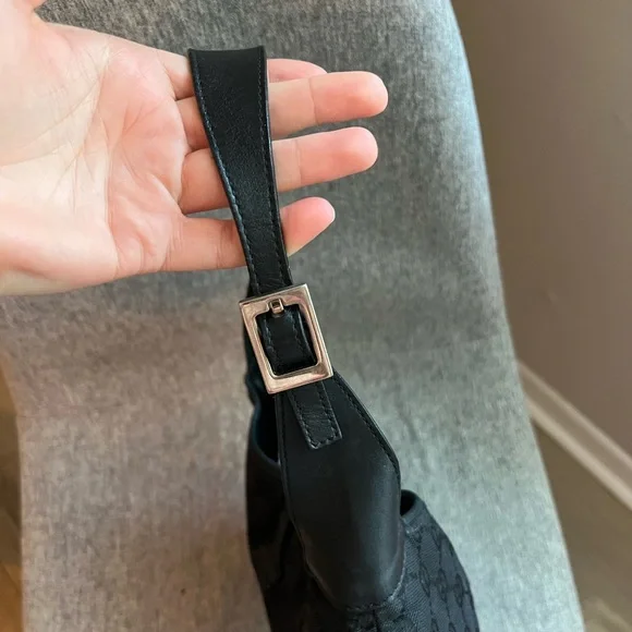 Gucci jackie sherry line GG canvas leather hang shoulder bag - Picture 7 of 13